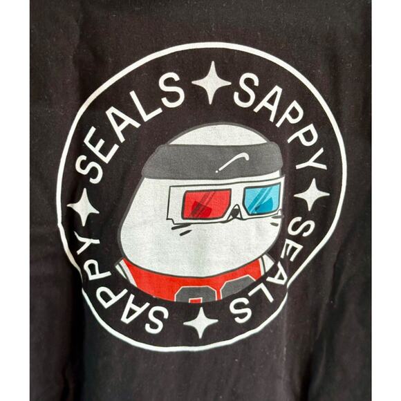 Vintage Graphic T-Shirt | Sappy Seals NFT | Size Large | Great Condition - Picture 1 of 3